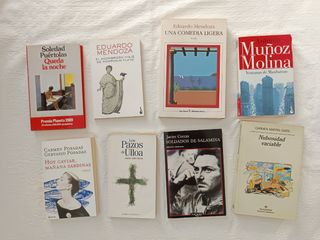 9 libros literatura contemporánea española
