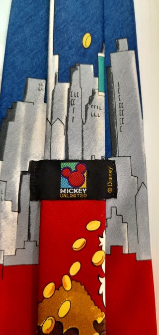 Cravatta uomo colorata Disney