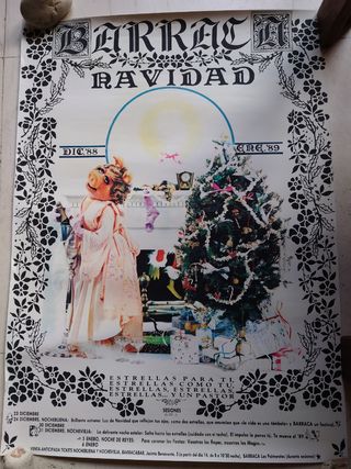 Póster original y especial de barraca.