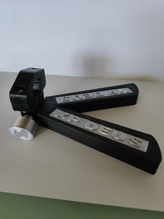 Soporte / bipode para detector metales