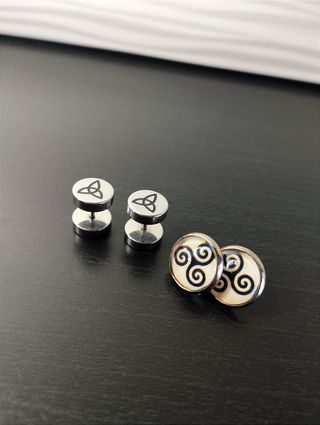 Pz. 2 Orecchini Nodo Celtico Trinità