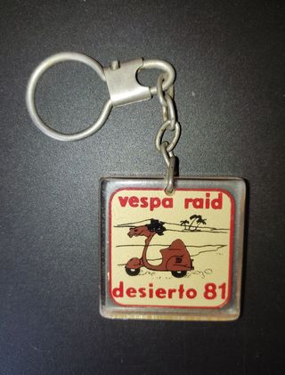 LLAVERO VESPA RAID DESIERTO 81