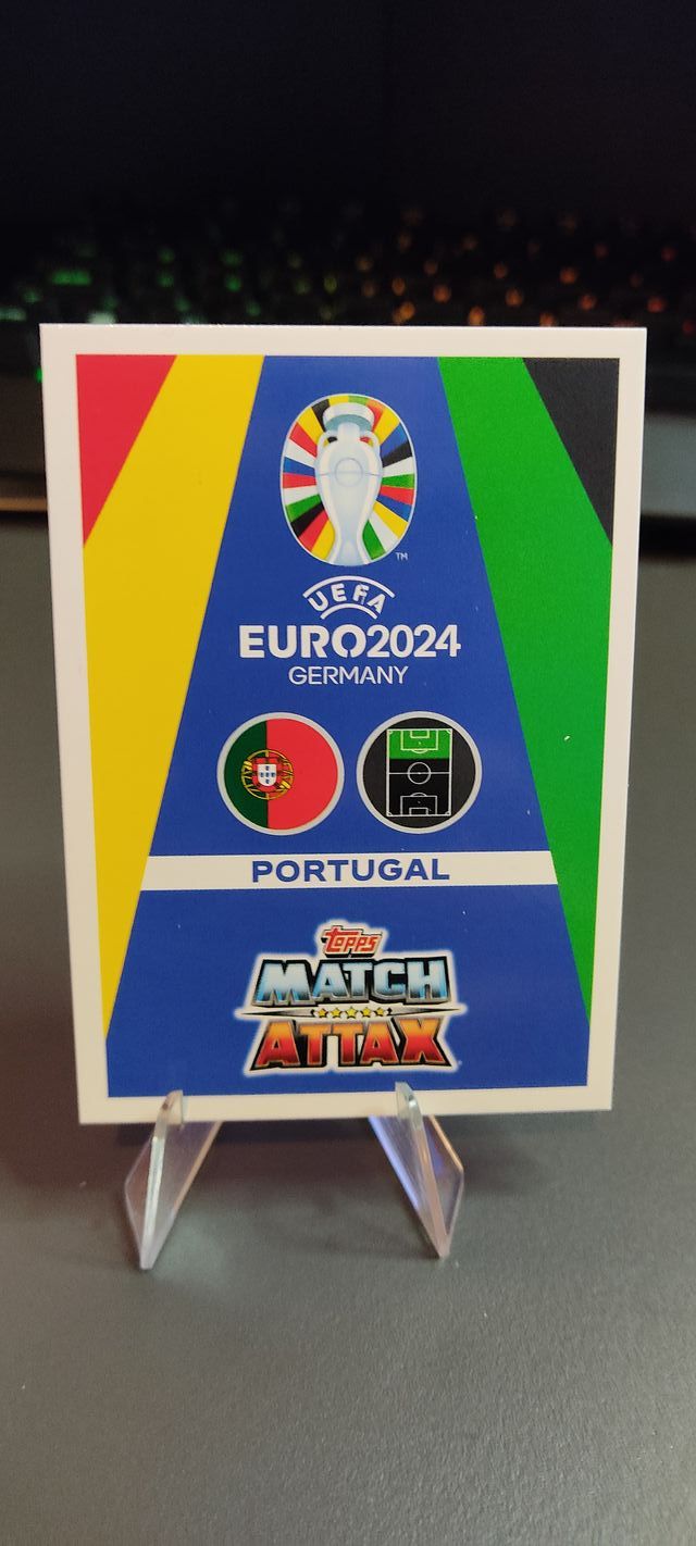 Carta Cristiano Ronaldo "Ultimate" Topps Euro 2024
