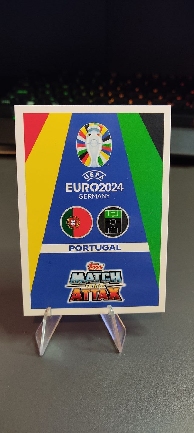 Carta Cristiano Ronaldo "Ultimate" Topps Euro 2024