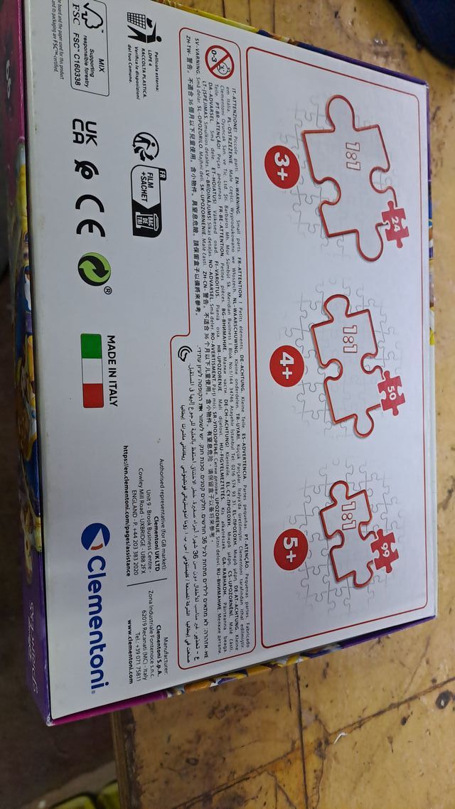 puzzle disney 99 pezzi clementoni