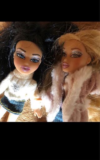 BRATZ Mini MGA 3 muñecas vintage colección