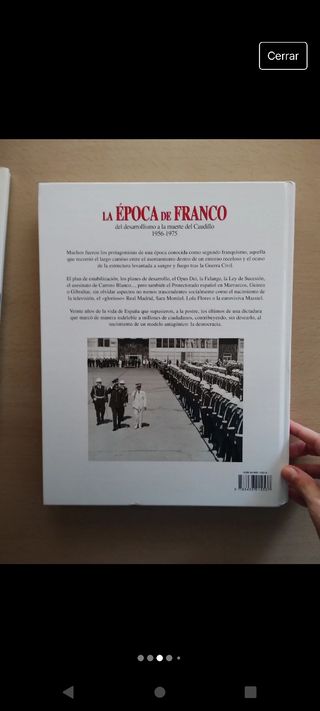 Libro La Época de Franco