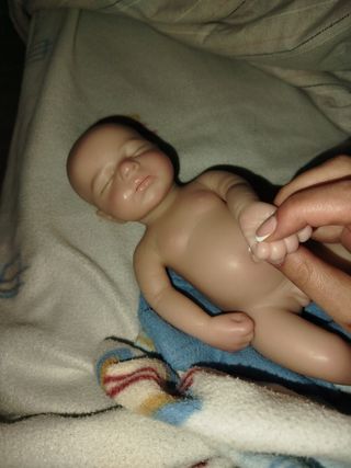 Muñeca reborn silicona blanda