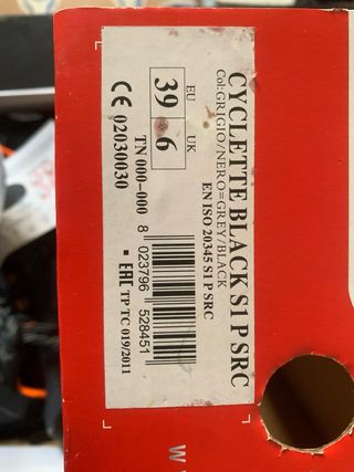 Zapato de seguridad punta hierro antideslizante