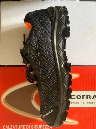 Zapato de seguridad punta hierro antideslizante