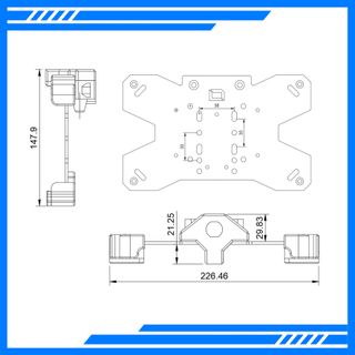 Soporte Aluminio Samsung Active 2, 3, 4 y 5