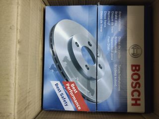 Juego 2 Discos freno Bosch delanteros BMW