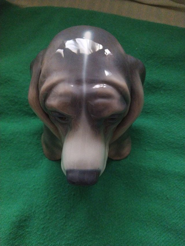 Cabeza de Basset Hound, Lladró.