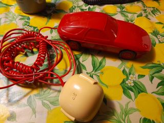 Telefono vintage forma Porsche