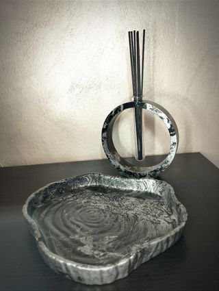 Set Vaso ampolla + Vassoio Design