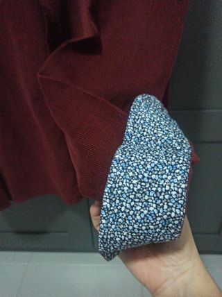 Camisa hombre pana talla  L 41/42.