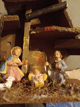 Presepe capanna con natività