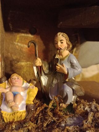Presepe capanna con natività