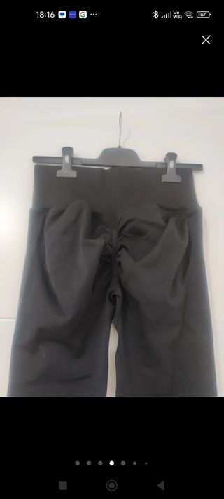 LEGGINS DEPORTIVOS NEGROS NUEVOS