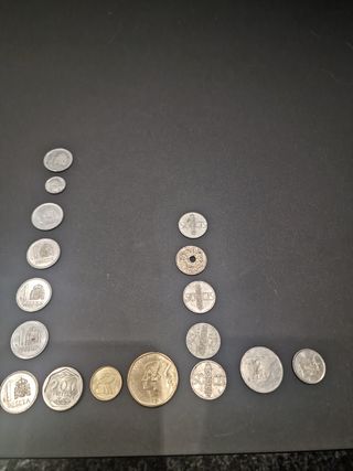 Lote monedas antiguas