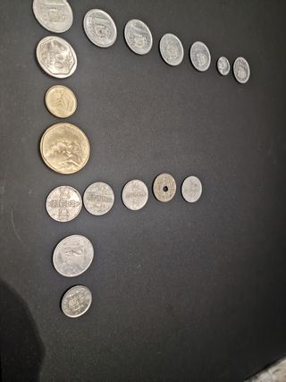 Lote monedas antiguas