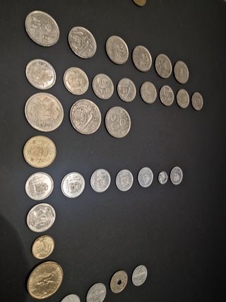 Lote monedas antiguas