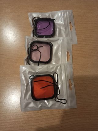 Filtros color cámara buceo 50x50mm