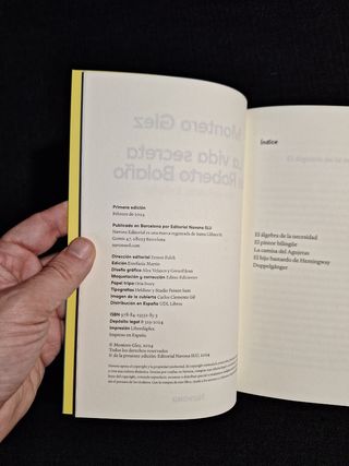 Montero Glez. La vida secreta de Roberto Bolaño