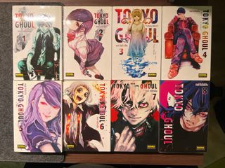 Manga Tokyo Ghoul 1-8.