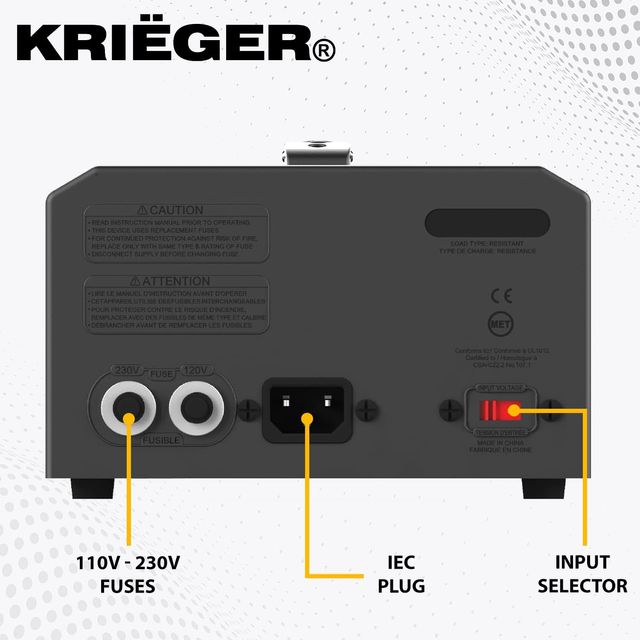 Transformador de voltaje de 850 W