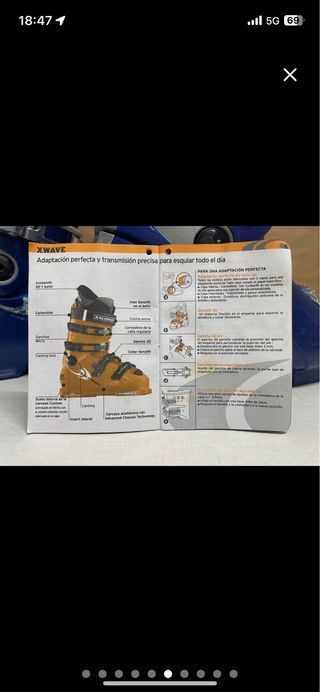 Botas esqui hombre