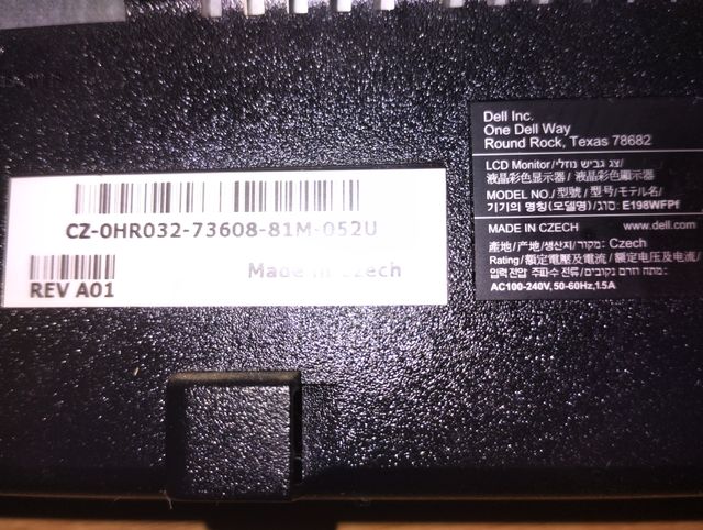 Monitor Dell. 25 €