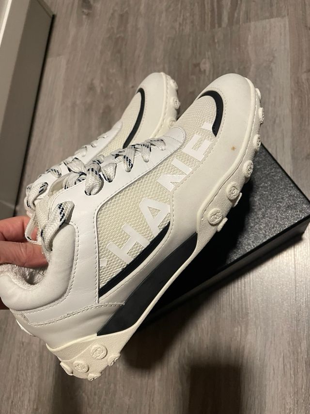 Deportiva Chanel original con caja y bolsa