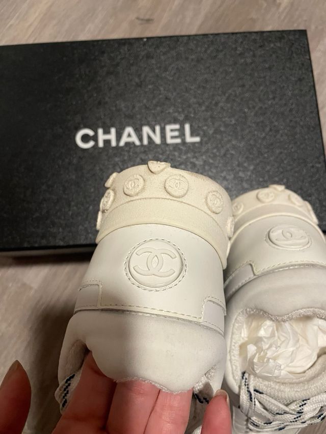 Deportiva Chanel original con caja y bolsa