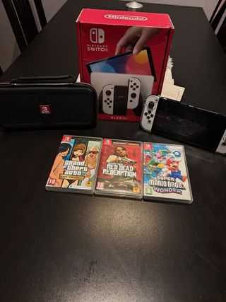 Nintendo switch oled model.