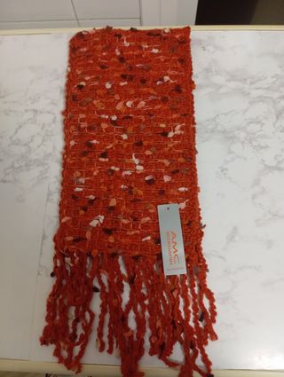 Bufanda con guantes de señora