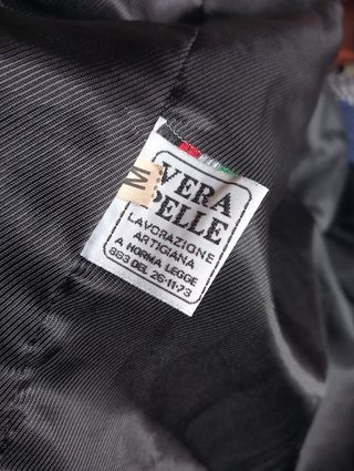 Cappotto in pelle vintage - Equipe