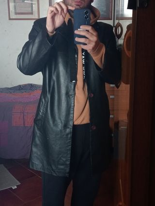 Cappotto in pelle vintage - Equipe