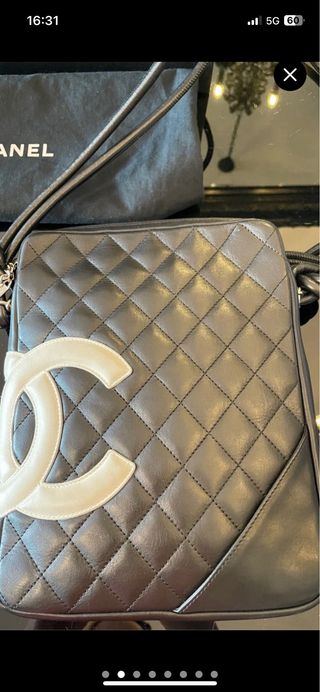 Borsa Chanel vintage originale come nuova con scatola 