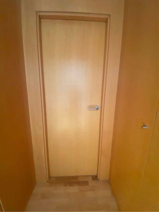 puerta madera maciza haya