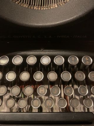 Olivetti M40 macchina da scrivere 1930
