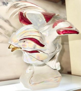 Figuras Aves porcelana Galos