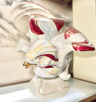 Figuras Aves porcelana Galos