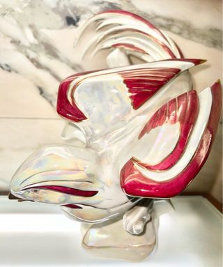 Figuras Aves porcelana Galos