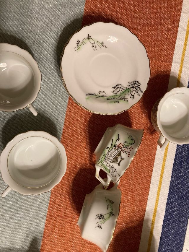 Servito thè e caffè D.B.P. Giappone