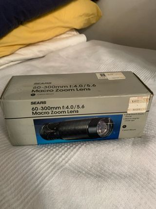 Objetivo pentax sears 60-300