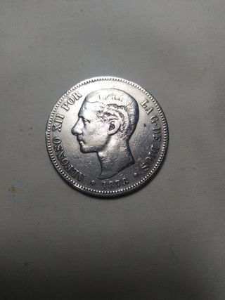 Moneda plata 1878