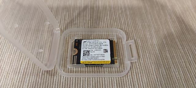 Disco Duro SSD M.2 - 512Gb modelo 2230-2400