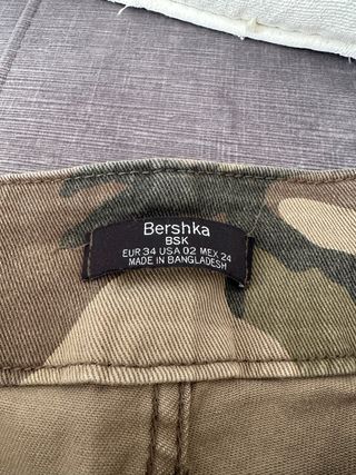 Pantalon militar Bershka