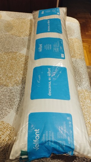 Almohada doble funda Auro Confort 150 cm